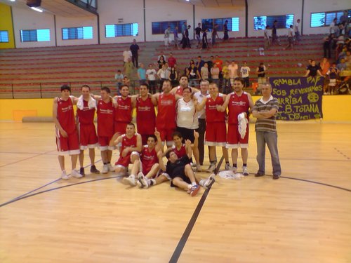 The Department of Sports Basketball Club congratulates Totana, Foto 1