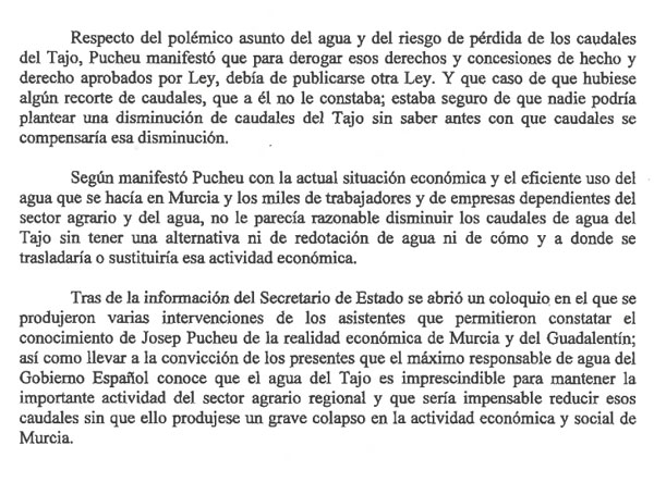 Charla del Secretario de Estado de Agua y Medio Rural en CEBAG-Totana - 2, Foto 2