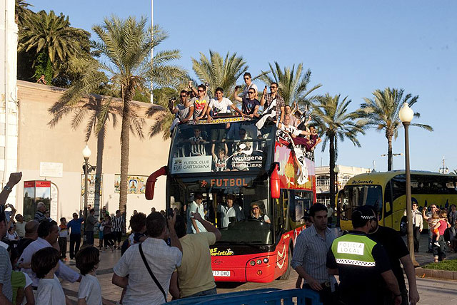 El F.C. Cartagena agasajado en la Alcalda - 5