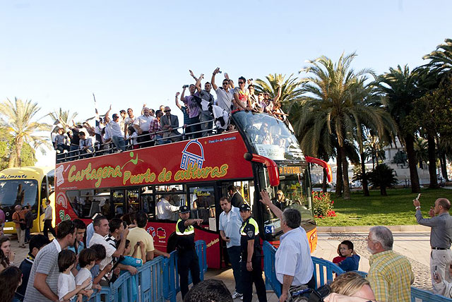 El F.C. Cartagena agasajado en la Alcalda - 6
