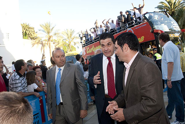 El F.C. Cartagena agasajado en la Alcalda - 7