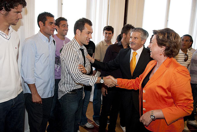 El F.C. Cartagena agasajado en la Alcalda - 13