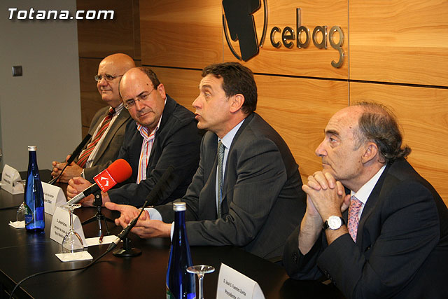 Charla del Secretario de Estado de Agua y Medio Rural en CEBAG-Totana - 2