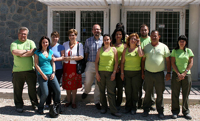 Los talleres de empleo realizan trabajos de excavación arqueológica en el yacimiento de la Cabezuela de Barranda - 1, Foto 1