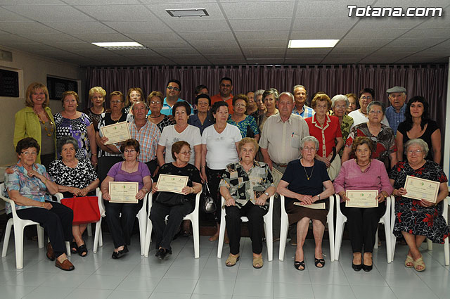 Se clausura el Taller de entrenamiento de la memoria” en el Centro Municipal de Personas Mayores, Foto 1