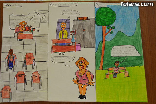 La concejal de Educacin entrega los premios del concurso de cmics contra el absentismo escolar - 2