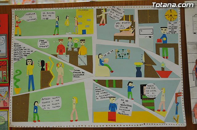 La concejal de Educacin entrega los premios del concurso de cmics contra el absentismo escolar - 3