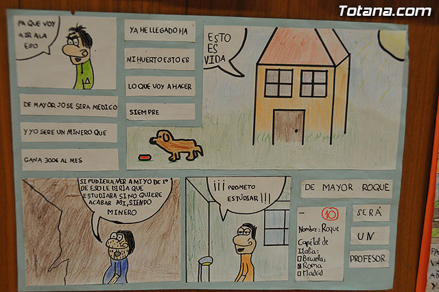 La concejal de Educacin entrega los premios del concurso de cmics contra el absentismo escolar - 10