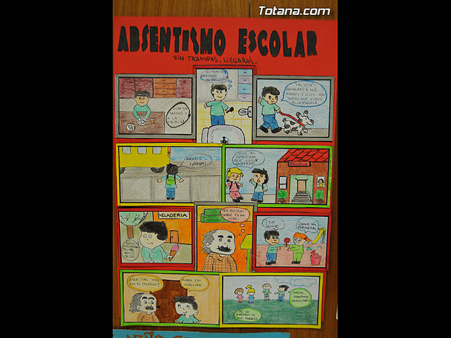 La concejal de Educacin entrega los premios del concurso de cmics contra el absentismo escolar - 5