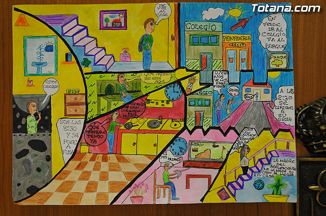 La concejal de Educacin entrega los premios del concurso de cmics contra el absentismo escolar - 9