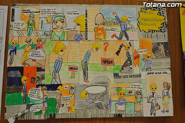 La concejal de Educacin entrega los premios del concurso de cmics contra el absentismo escolar - 11
