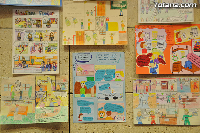 La concejal de Educacin entrega los premios del concurso de cmics contra el absentismo escolar - 33