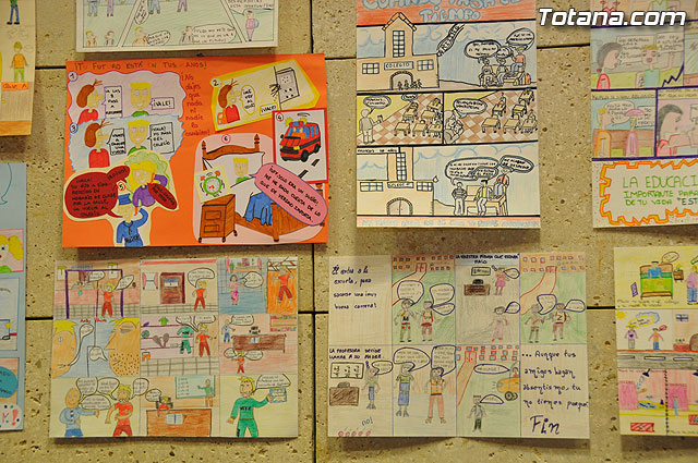 La concejal de Educacin entrega los premios del concurso de cmics contra el absentismo escolar - 35