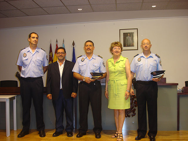 Toman posesión en nuevo Oficial Jefe de la Policía Local  de San Javier y dos nuevos sargentos - 1, Foto 1