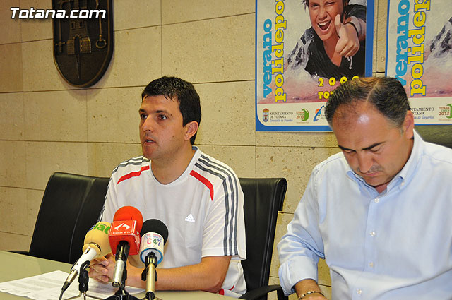Presentado el programa de actividades “Verano polideportivo 2009” para niños, jóvenes y adultos, Foto 2
