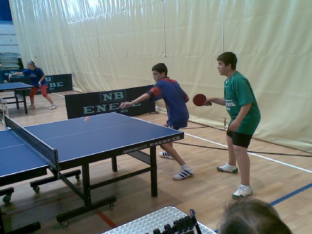Tenis de mesa. Campeonato regional., Foto 1
