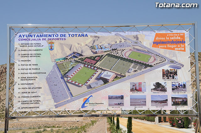 Se ponen en marcha las nuevas infraestructuras deportivas contempladas en la segunda fase de la Ciudad Deportiva “Sierra Espuña” - 2