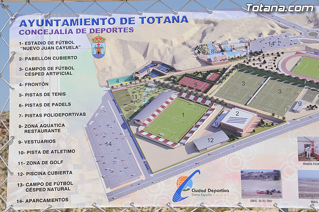 Se ponen en marcha las nuevas infraestructuras deportivas contempladas en la segunda fase de la Ciudad Deportiva “Sierra Espuña” - 3