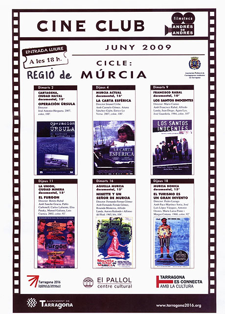 Los cartageneros de Tarragona disfrutan del mejor cine regional - 1, Foto 1