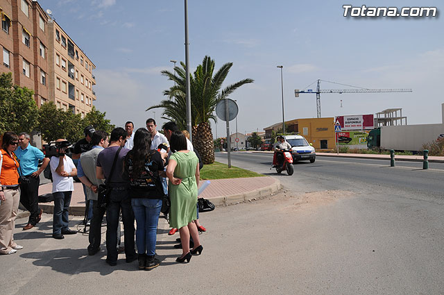 Las obras de la reordenación del tráfico por la Avenida Juan Carlos I, con la construcción de una redonda y nuevos viales, comenzarán la semana que viene, Foto 4