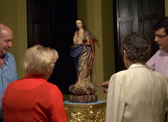 La imagen restaurada de la Inmaculada de la Capilla Secreta del Ayuntamiento será entregada esta tarde al Alcalde de Lorca - 2, Foto 2