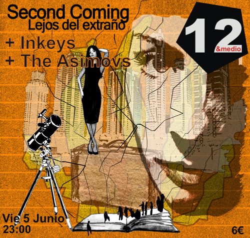 Inkeys, Second Coming y The Asimovs en directo, Foto 1