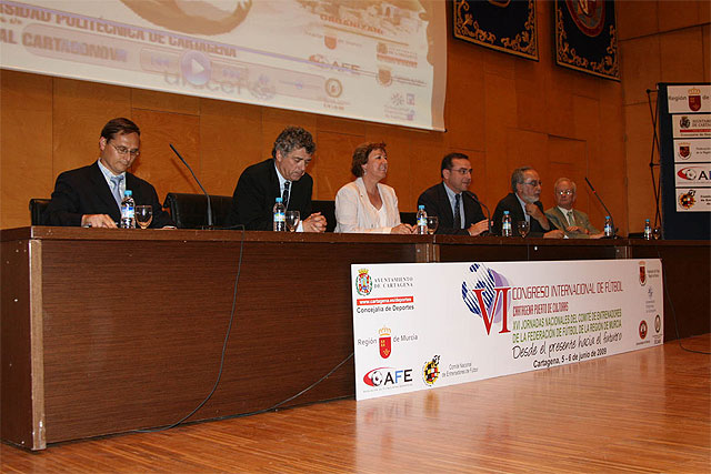 Éxito de participación en el VI Congreso Internacional y XVI Jornadas Nacionales de Fútbol de Cartagena - 1, Foto 1