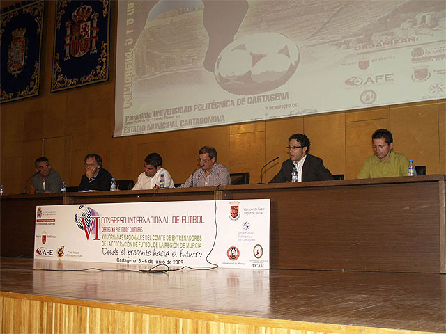 Éxito de participación en el VI Congreso Internacional y XVI Jornadas Nacionales de Fútbol de Cartagena - 2, Foto 2