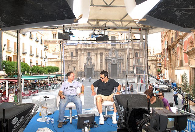 La Plaza de la Catedral será el escenario del informativo de Antena 3 en el Día de la Región de Murcia - 2, Foto 2