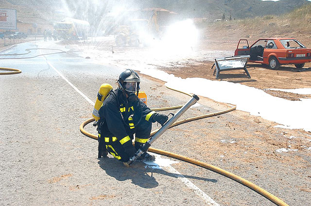 Simulacro de accidente férreo en Alumbres - 1, Foto 1
