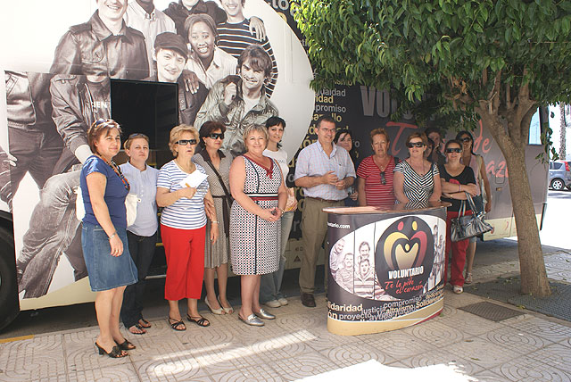 Puerto Lumbreras recibe el Autobús de Voluntariado de la Región de Murcia - 1, Foto 1