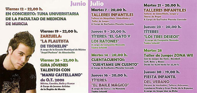 En los meses de Junio y Julio, en Alcantarilla tenemos la programación del “A Pie de Calle” - 2, Foto 2