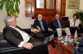 El presidente de la Sociedad Española de la Ciencia del Suelo se rene con el rector de la Universidad para potenciar la Edafologa