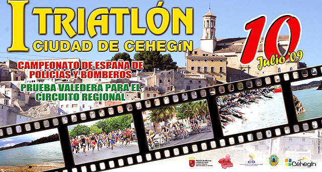 Cehegín celebrará su primer triatlón de policías y bomberos - 1, Foto 1