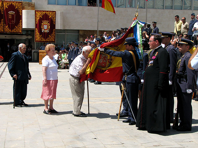 Más de 200 civiles juran bandera en la plaza de España de San Javier - 3, Foto 3
