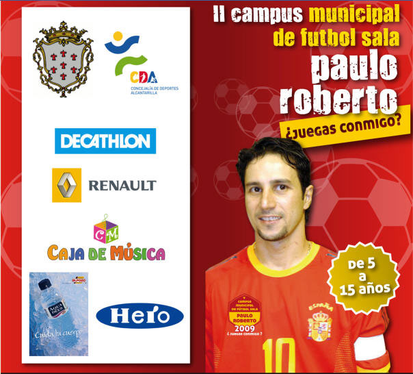 II Campus Municipal de Fútbol Sala, Paulo Roberto “¿Juegas Conmigo?” - 1, Foto 1