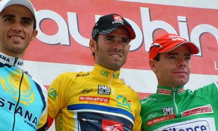 Valverde iguala a Ocaña e Induráin como doble vencedor en la Dauphiné Liberé - 1, Foto 1