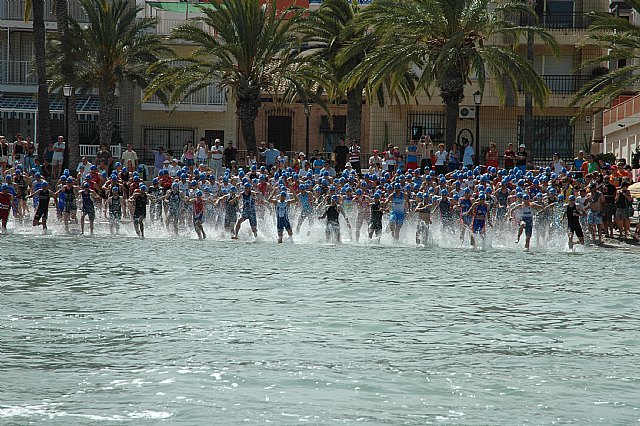 Gran éxito de participacion en el 2º Triatlon Los Alcázares - 1, Foto 1