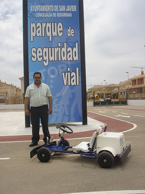 El parque de Seguridad Vial amplía sus recursos con un Kart cedido por la Dirección General de Tráfico - 1, Foto 1