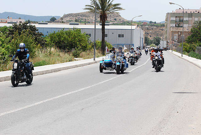 El alcalde de Abarán asiste al acto de apertura de la XIV Ruta Mototurística “Por la vida” - 2, Foto 2