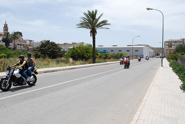 El alcalde de Abarán asiste al acto de apertura de la XIV Ruta Mototurística “Por la vida” - 3, Foto 3