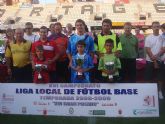 Éxito en la clausura de la XVI edición de la Liga Local de Fútbol Base