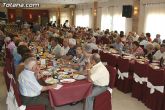 Cerca de 500 socios y usuarios de los Centros de Personas Mayores de la localidad celebran una comida de convivencia