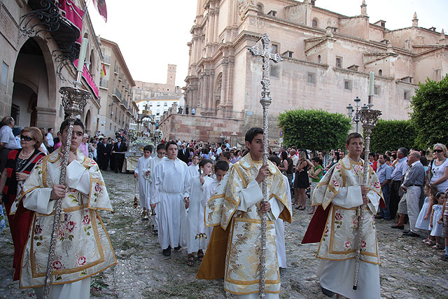 La procesión del Corpus del Barrio de San Cristóbal provocará cortes de tráfico el próximo domingo - 1, Foto 1