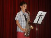 Los alumnos de guitarra y saxofn de la Escuela Municipal de Msica realizarn hoy una audicin de fin de curso