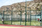 Ya se pueden alquilar las nuevas pistas de pádel de la Ciudad Deportiva “Sierra Espuña”