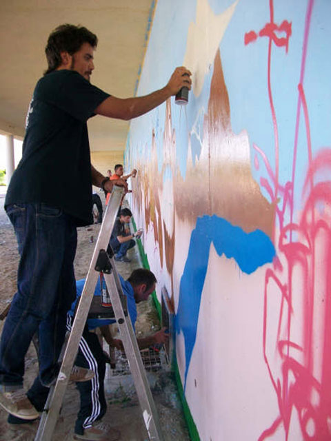 El graffiti más joven se asienta en Lorquí - 3, Foto 3