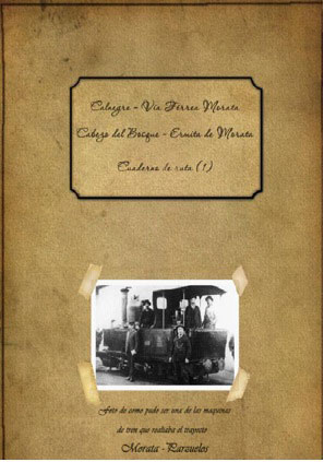 Publicado por el IMJUVE el cuaderno de ruta del antiguo trazado del tren minero Morata-Parazuelos - 1, Foto 1