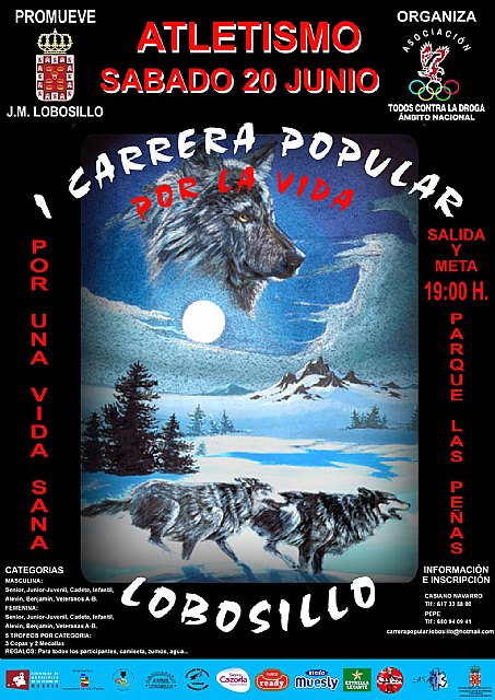 I Carrera Popular “Por la vida” en Lobosillo - 2, Foto 2