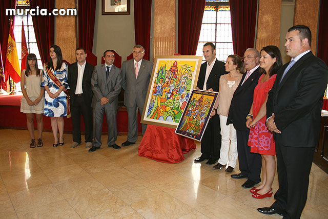 Un cartel lleno de colorido retrata la fiesta de Moros y Cristianos 2009 - 1, Foto 1